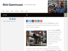 Tablet Screenshot of nickgiammusso.com